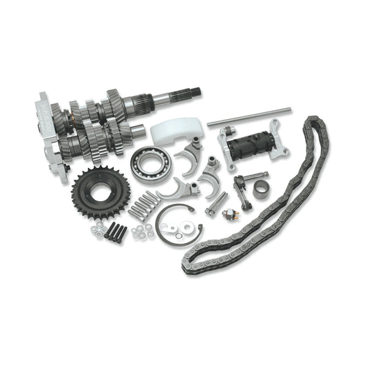 BAKER DRIVETRAIN - DIRECT DRIVE GEAR SET - 6-SPEED - POLISHED - '98-'00 TOURING/FXR