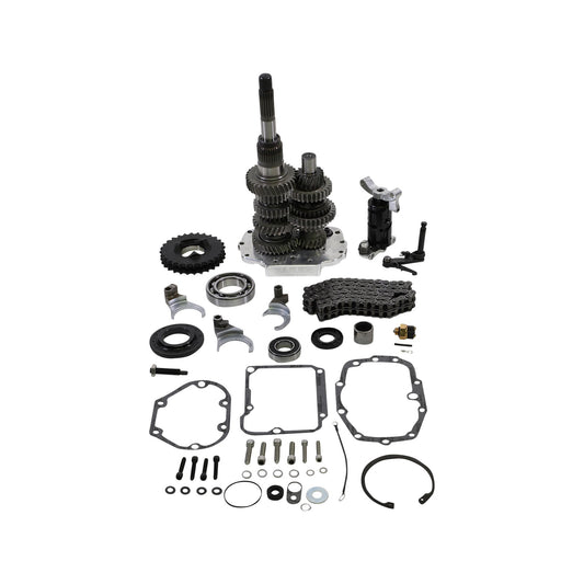 BAKER DRIVETRAIN - DIRECT DRIVE GEAR SET - 6-SPEED - POLISHED - '90-'97 HARLEY-DAVIDSON