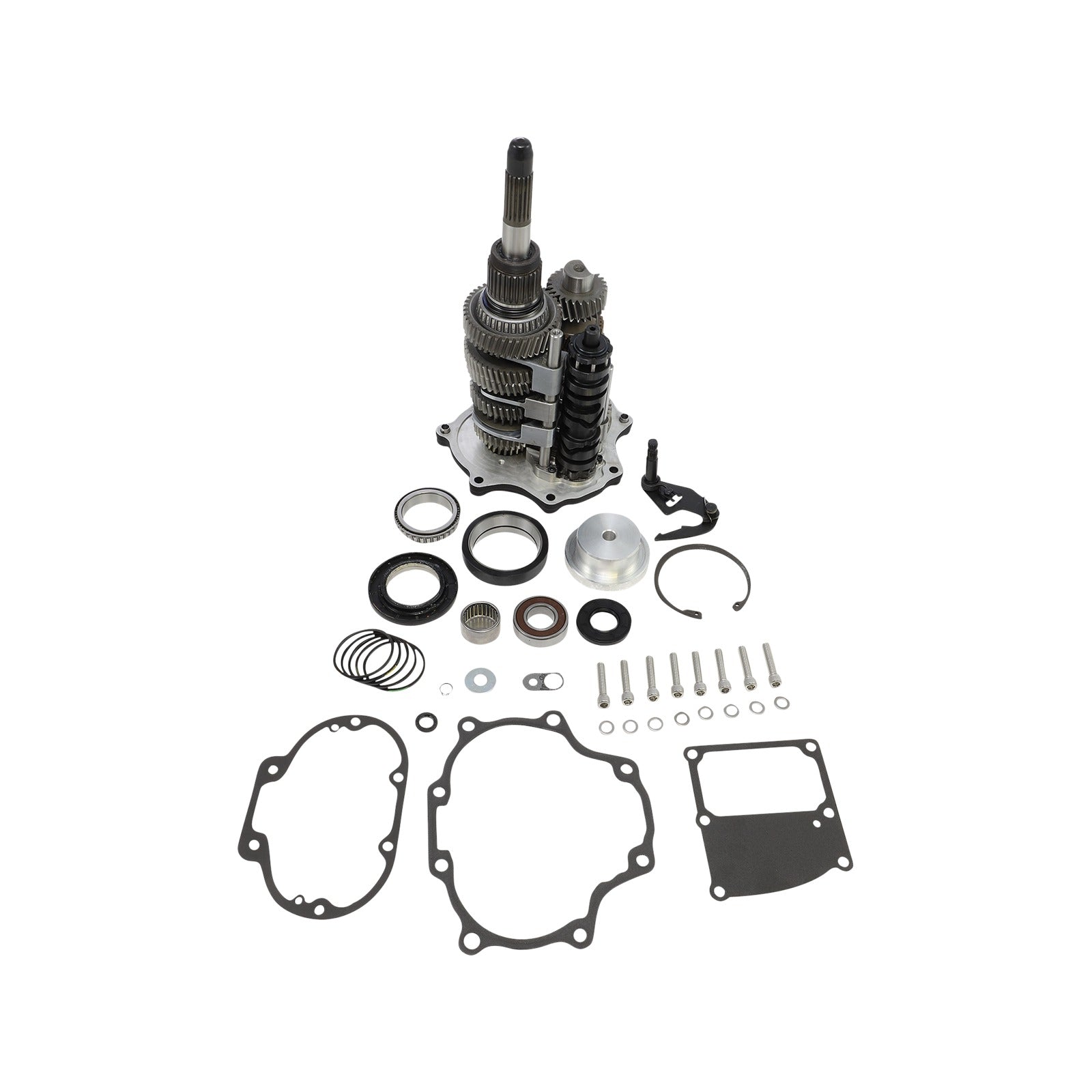 BAKER DRIVETRAIN - GEAR SET - 7-SPEED/TRANSMISSION - POLISHED