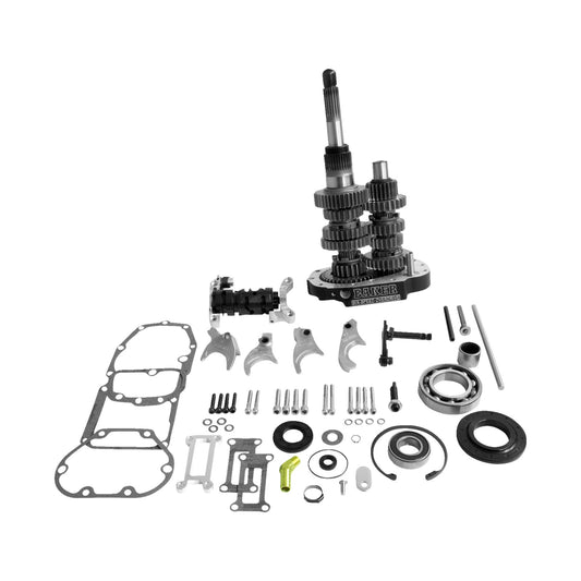 BAKER DRIVETRAIN - GEAR SET - OVERDRIVE/6-SPEED - BLACK - '02-'06 TOURING