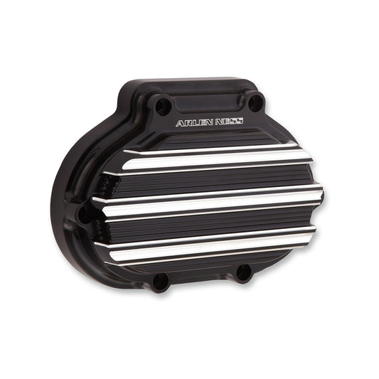 ARLEN NESS - 10-GAUGE TRANSMISSION SIDE COVER - BLACK/MACHINED - HARLEY-DAVIDSON
