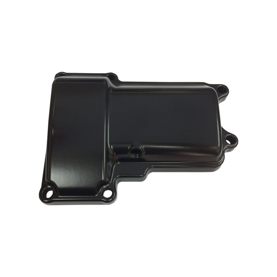 DRAG SPECIALTIES - TRANSMISSION TOP COVER - BLACK - 6 HOLE