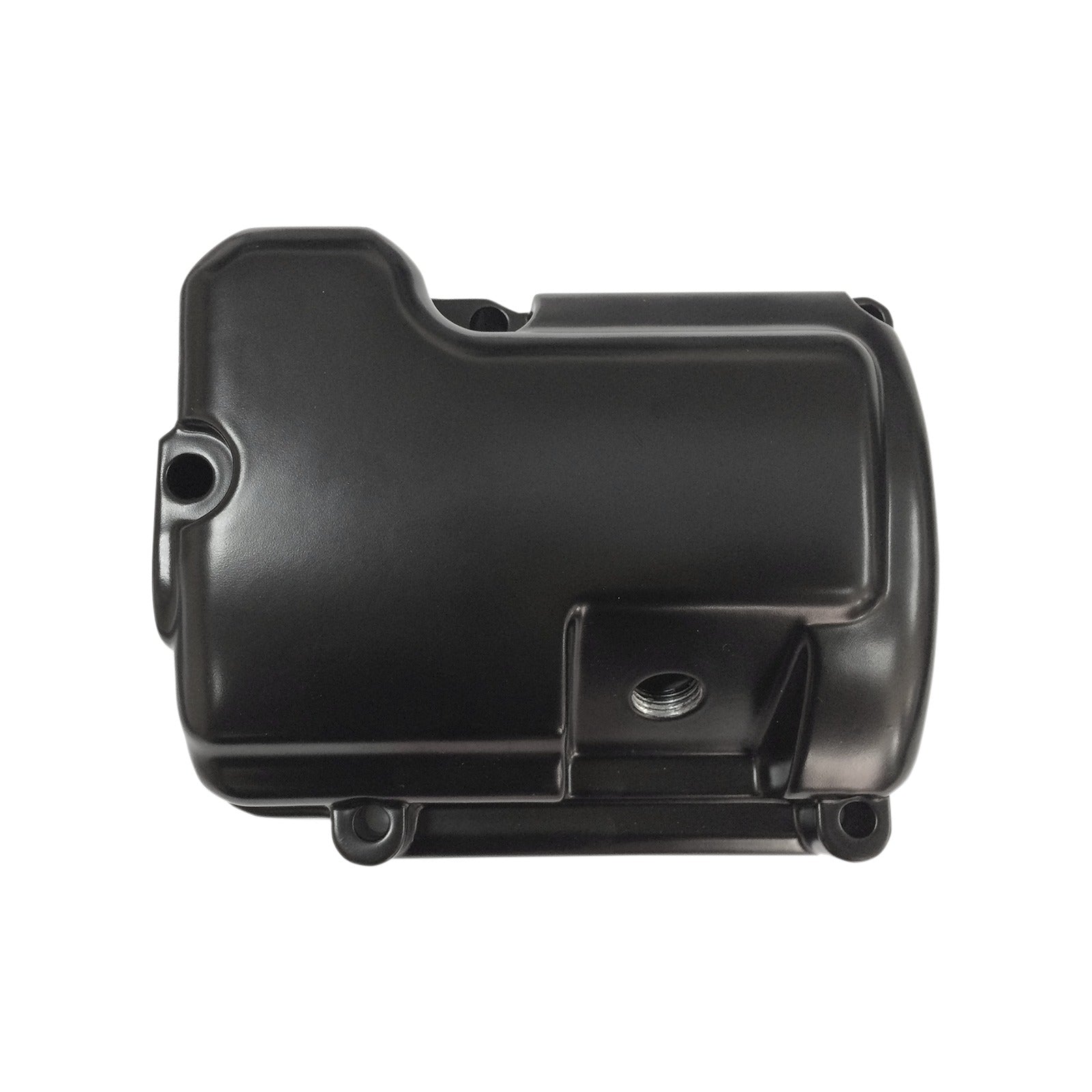 DRAG SPECIALTIES - TRANSMISSION TOP COVER - BLACK - 5 HOLE