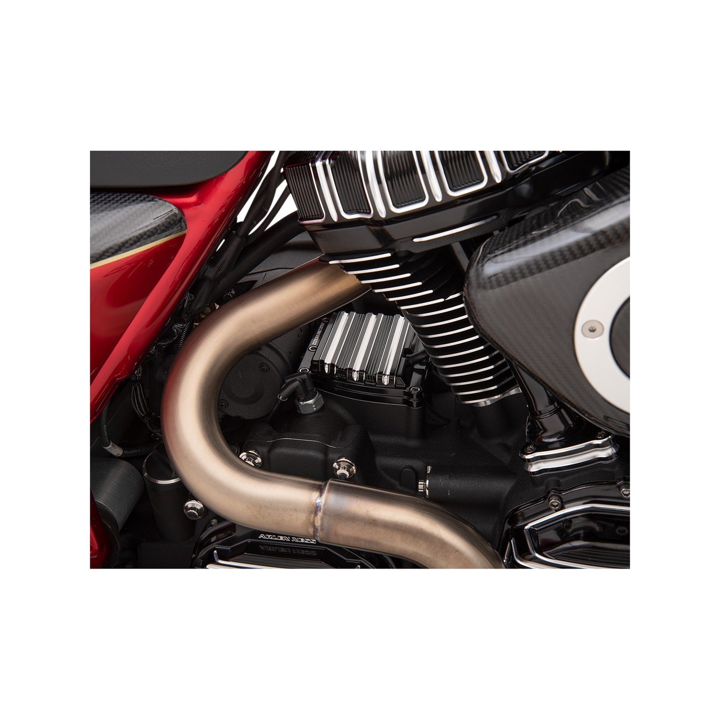 ARLEN NESS - 10-GAUGE TRANSMISSION TOP COVER - BLACK/MACHINED - '17-'25 HARLEY-DAVIDSON