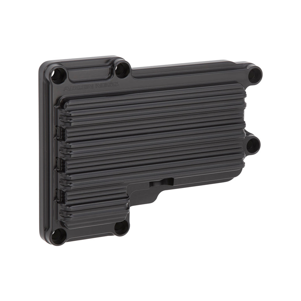 ARLEN NESS - 10-GAUGE TRANSMISSION TOP COVER - BLACK - '06-'17 HARLEY-DAVIDSON