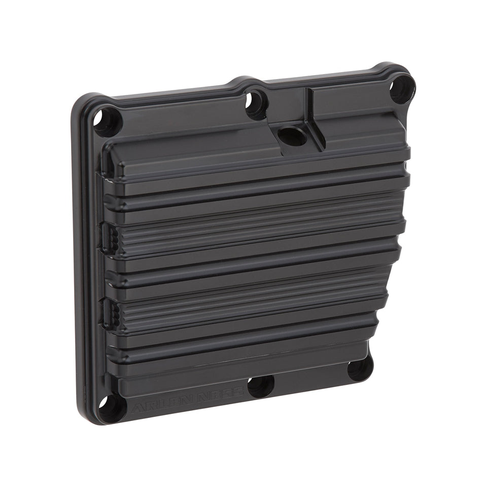 ARLEN NESS - 10-GAUGE TRANSMISSION TOP COVER - BLACK - '17-'25 HARLEY-DAVIDSON