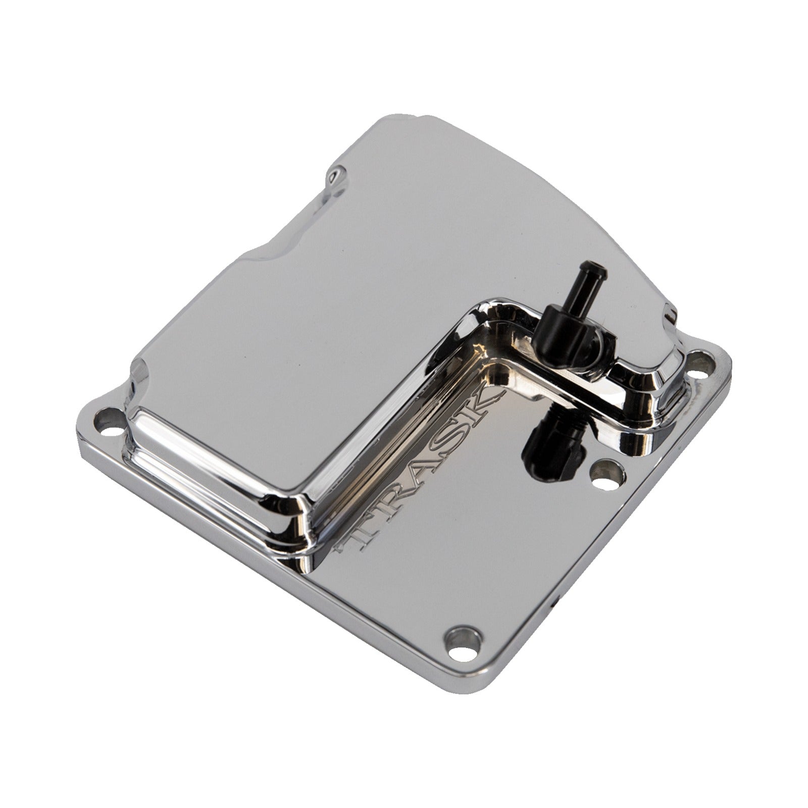TRASK - CHECKM8(TM) TRANSMISSION TOP COVER - VENTED - CHROME