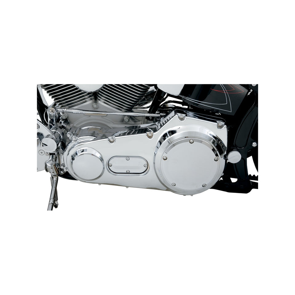 DRAG SPECIALTIES - OUTER PRIMARY COVER - CHROME - '99-'06 SOFTAIL/'99-'05 DYNA
