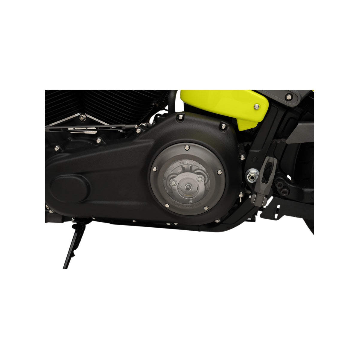 BARNETT - DERBY COVER - SCORPION SERIES - BLACK/ANODIZED - 5 HOLE