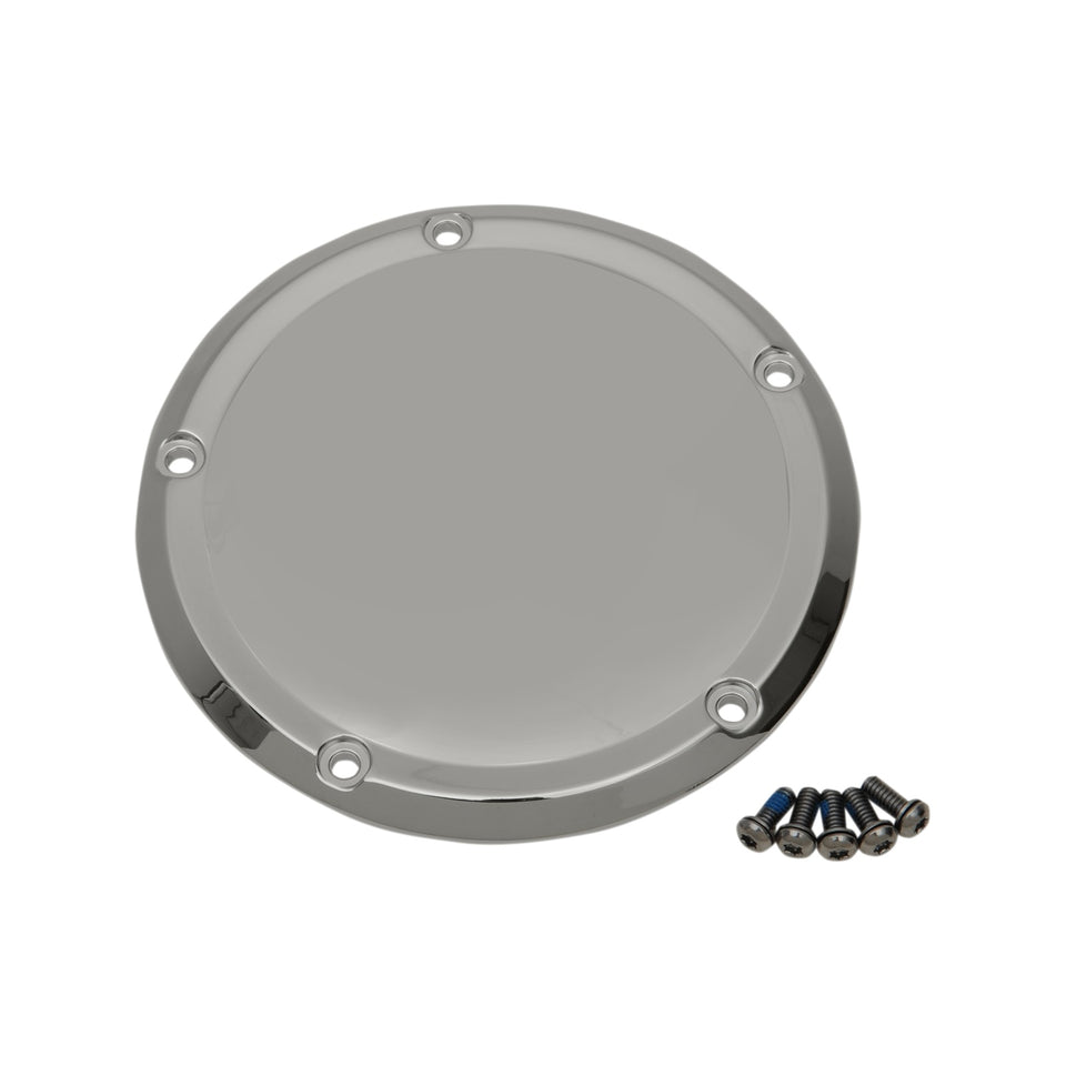 DRAG SPECIALTIES - DERBY COVER - CHROME - 5 HOLE - '15-'26 HARLEY-DAVIDSON