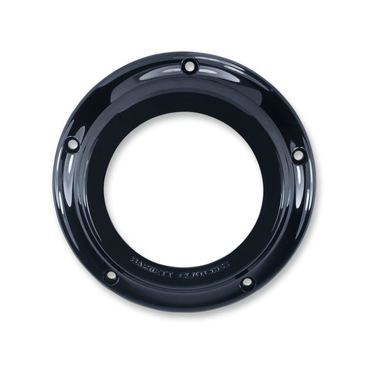 BARNETT - DERBY COVER - SCORPION SERIES - BLACK/ANODIZED - 5 HOLE