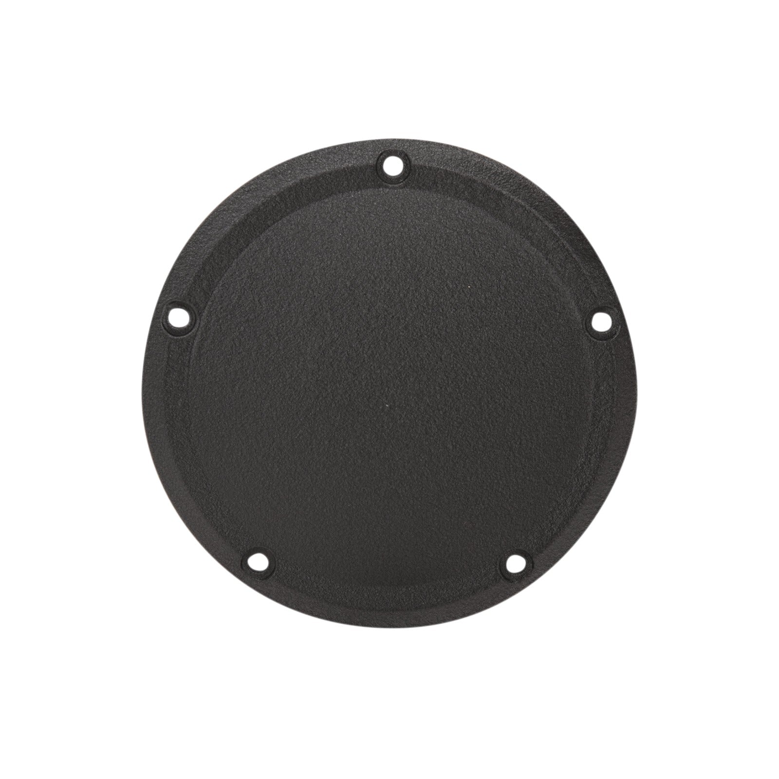 DRAG SPECIALTIES - DERBY COVER - WRINKLE BLACK - 5 HOLE - '15-'26 HARLEY-DAVIDSON