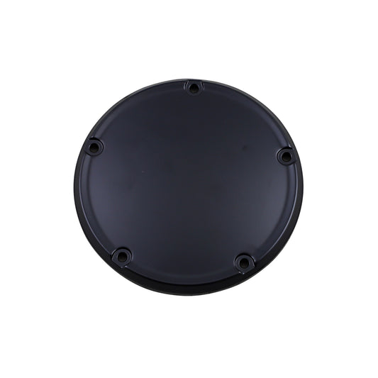 DRAG SPECIALTIES - DERBY COVER - MATTE BLACK - 5 HOLE - '18-'26 SOFTAIL