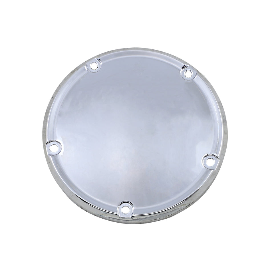 DRAG SPECIALTIES - DERBY COVER - CHROME - 5 HOLE - '18-'26 SOFTAIL