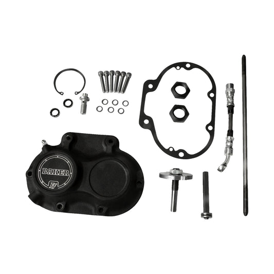 BAKER DRIVETRAIN - TRANSMISSION SIDE COVER ASSEMBLY - FUNCTION-FORMED(TM) - BLACK - M8
