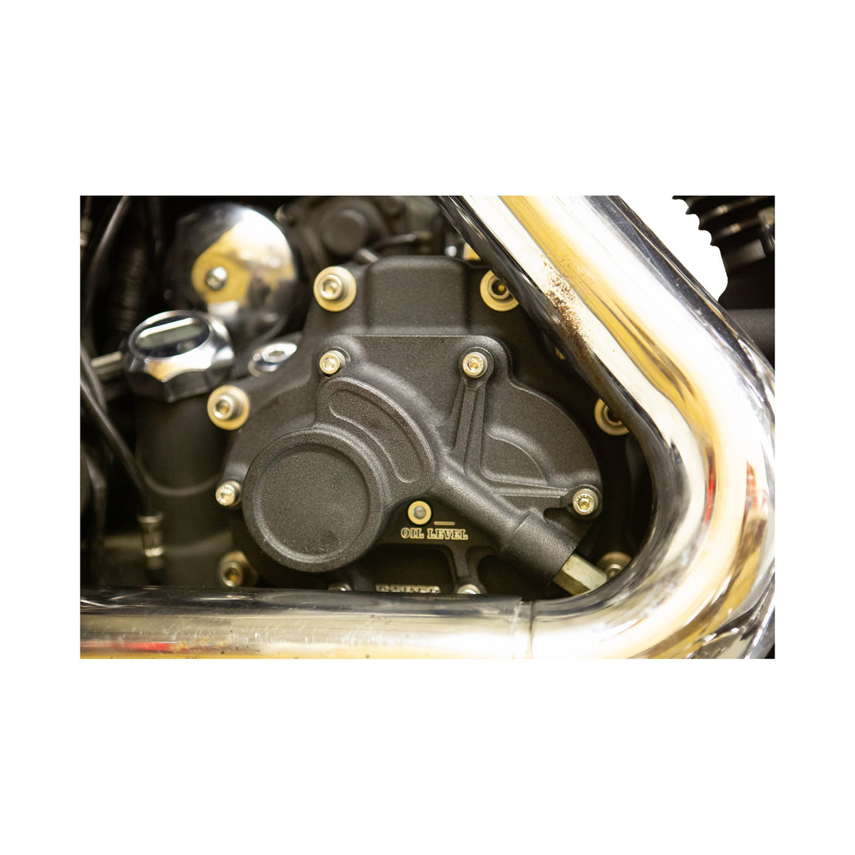 BAKER DRIVETRAIN - TRANSMISSION SIDE COVER ASSEMBLY - FUNCTION-FORMED(TM)/CABLE TYPE - WRINKLE BLACK