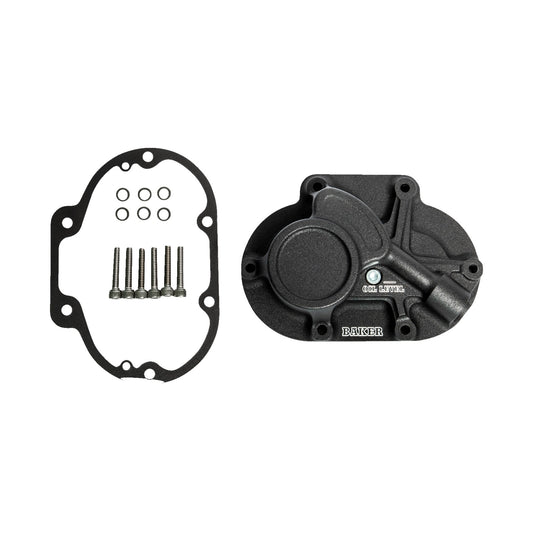 BAKER DRIVETRAIN - TRANSMISSION SIDE COVER ASSEMBLY - FUNCTION-FORMED(TM)/CABLE TYPE - WRINKLE BLACK