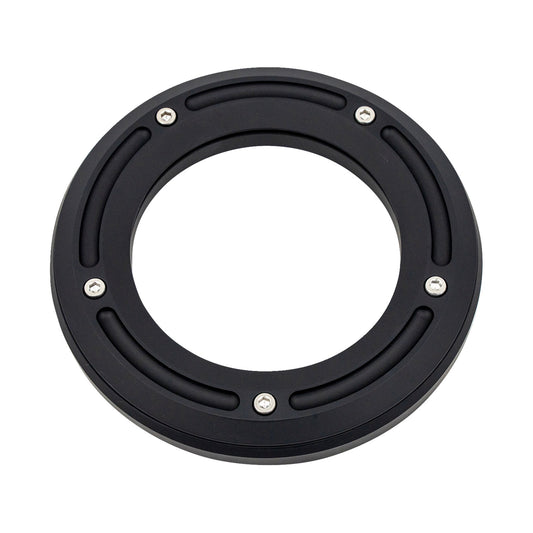 TRASK - ASSAULT DERBY COVER WITH WINDOW - MATTE BLACK - TOURING/TRIKE