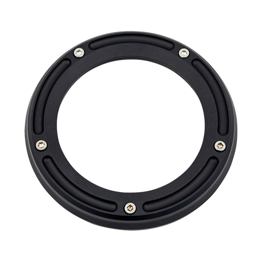 TRASK - ASSAULT DERBY COVER WITH WINDOW - MATTE BLACK - BIG TWIN