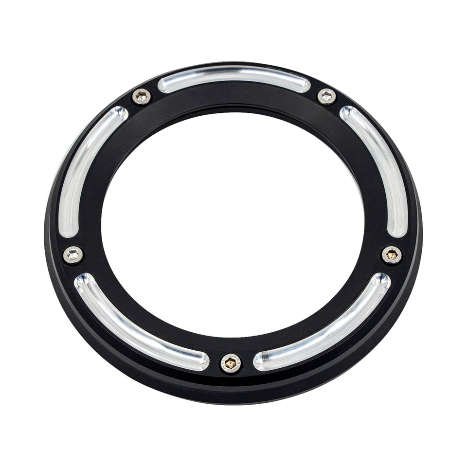 TRASK - ASSAULT DERBY COVER WITH WINDOW - REVERSE CUT - BIG TWIN