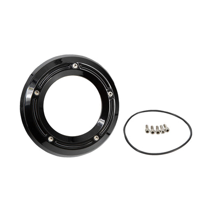 TRASK - ASSAULT DERBY COVER WITH WINDOW - MATTE BLACK - SOFTAIL