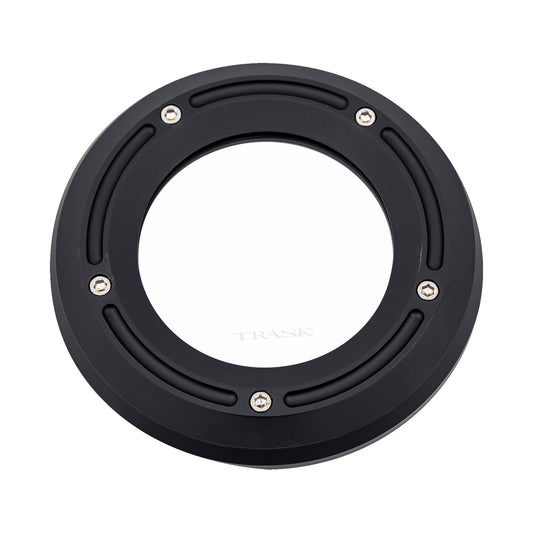 TRASK - ASSAULT DERBY COVER WITH WINDOW - MATTE BLACK - SOFTAIL