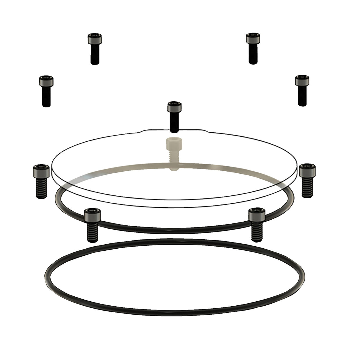 TRASK - ASSAULT DERBY COVER REPAIR KIT - TOURING/TRIKE