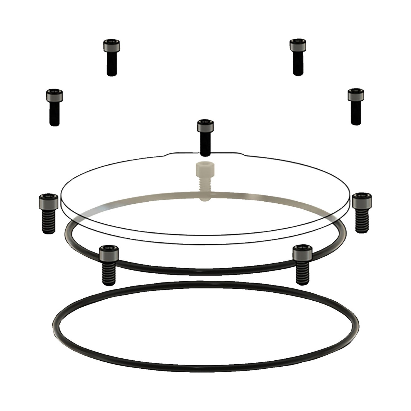 TRASK - ASSAULT DERBY COVER REPAIR KIT - TOURING/TRIKE