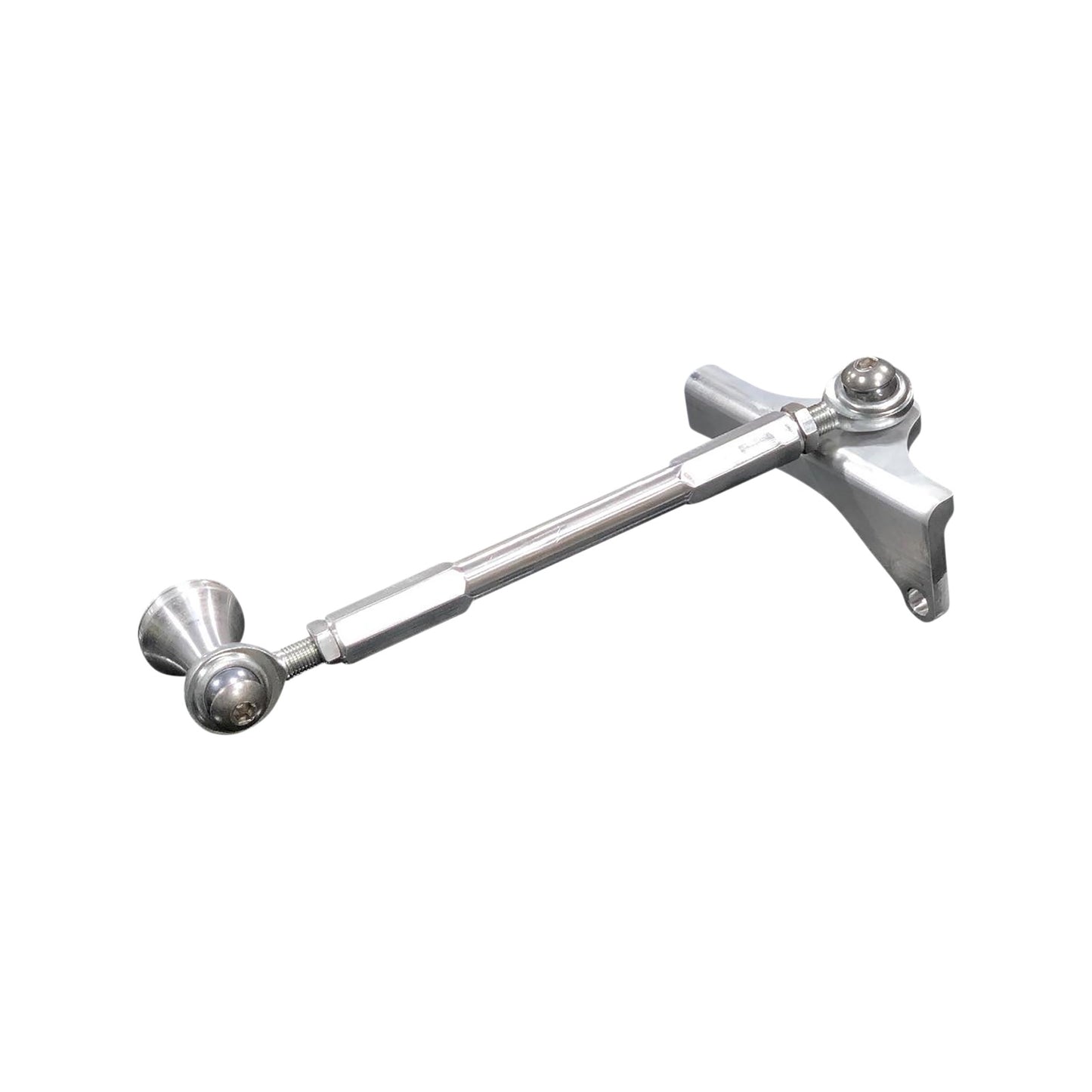 ALLOY ART - FRAME STABILIZER - RAW - '09-'16 HARLEY-DAVIDSON