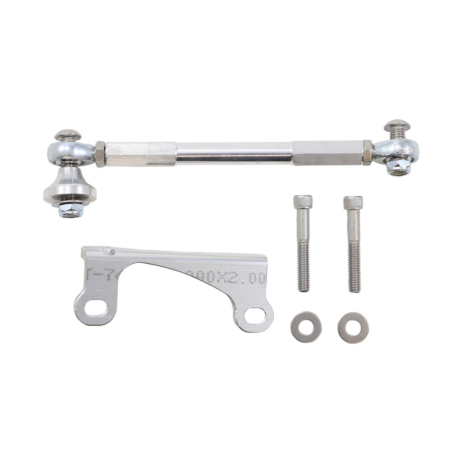 ALLOY ART - FRAME STABILIZER - RAW - '09-'16 HARLEY-DAVIDSON