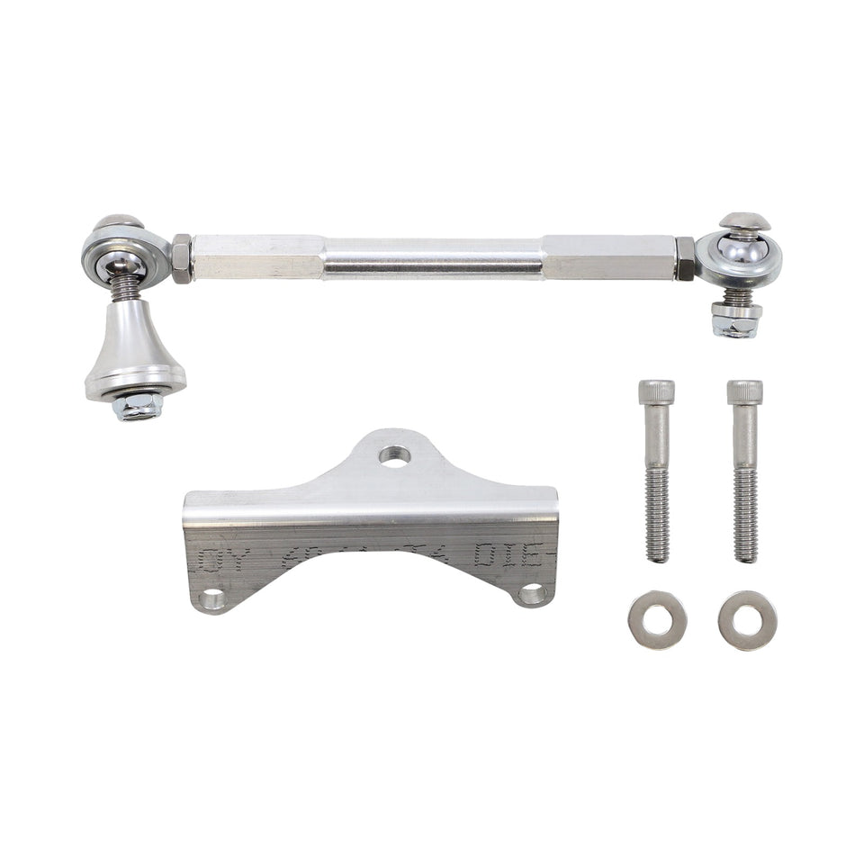 ALLOY ART - FRAME STABILIZER - RAW - '17-'22 HARLEY-DAVIDSON