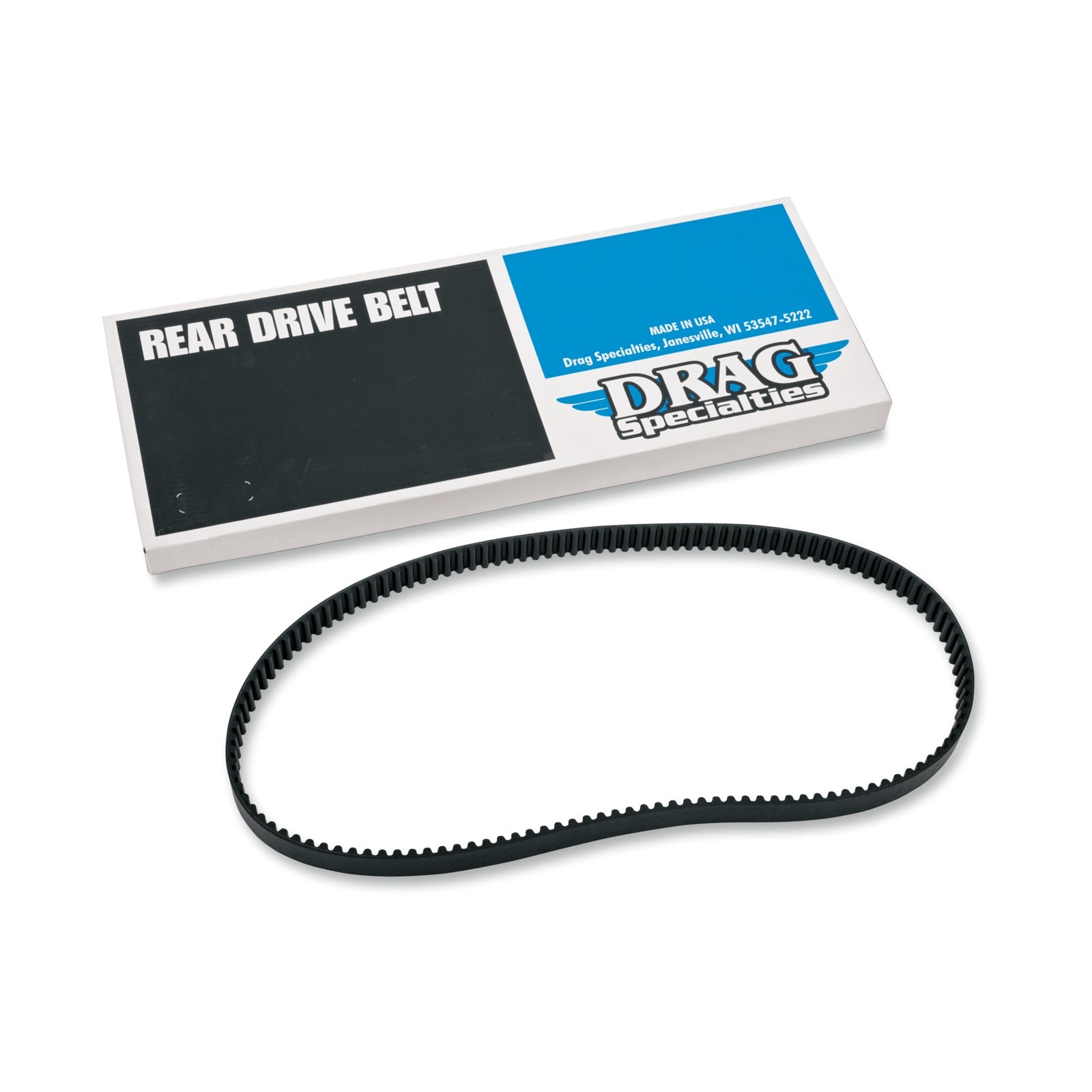 DRAG SPECIALTIES - REAR DRIVE BELT - 132 TOOTH - 1-1/8"