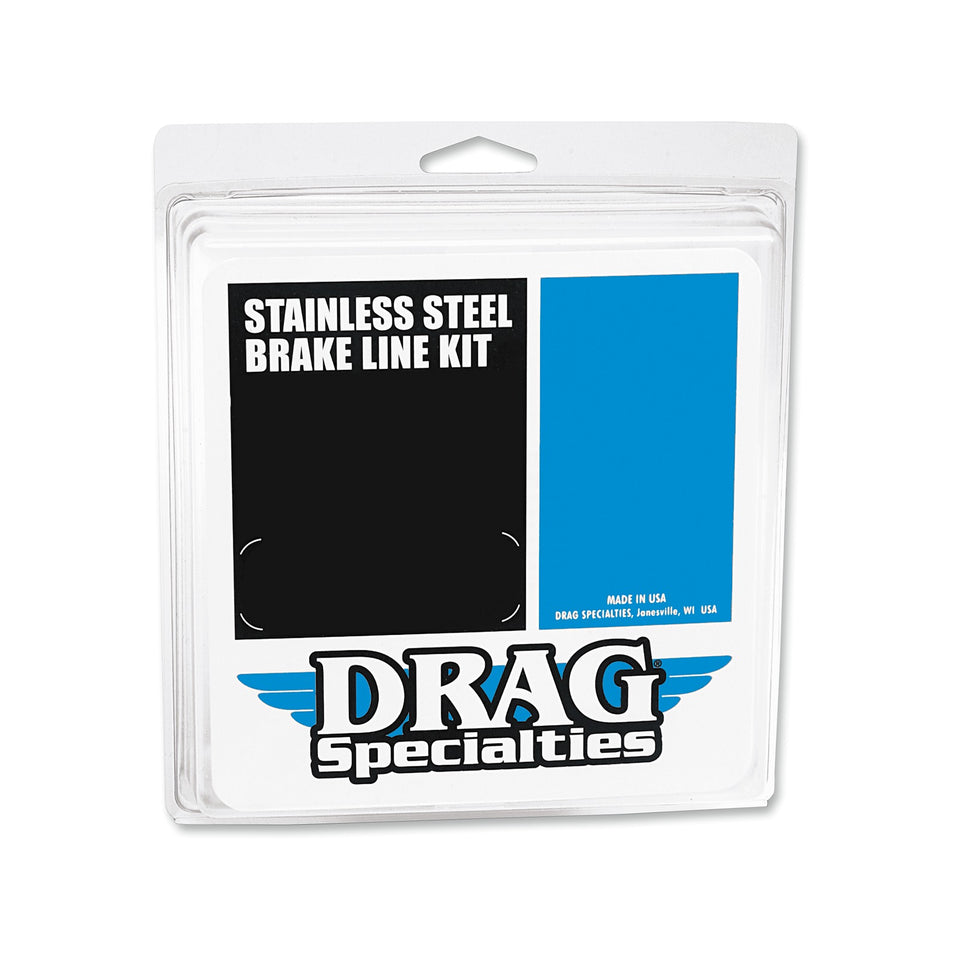DRAG SPECIALTIES - UNIVERSAL BRAKE LINE - 10"