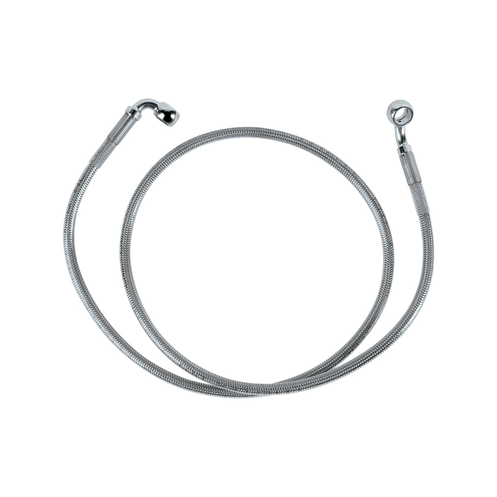 DRAG SPECIALTIES - BRAKE LINE - FRONT (UPPER) - STAINLESS STEEL