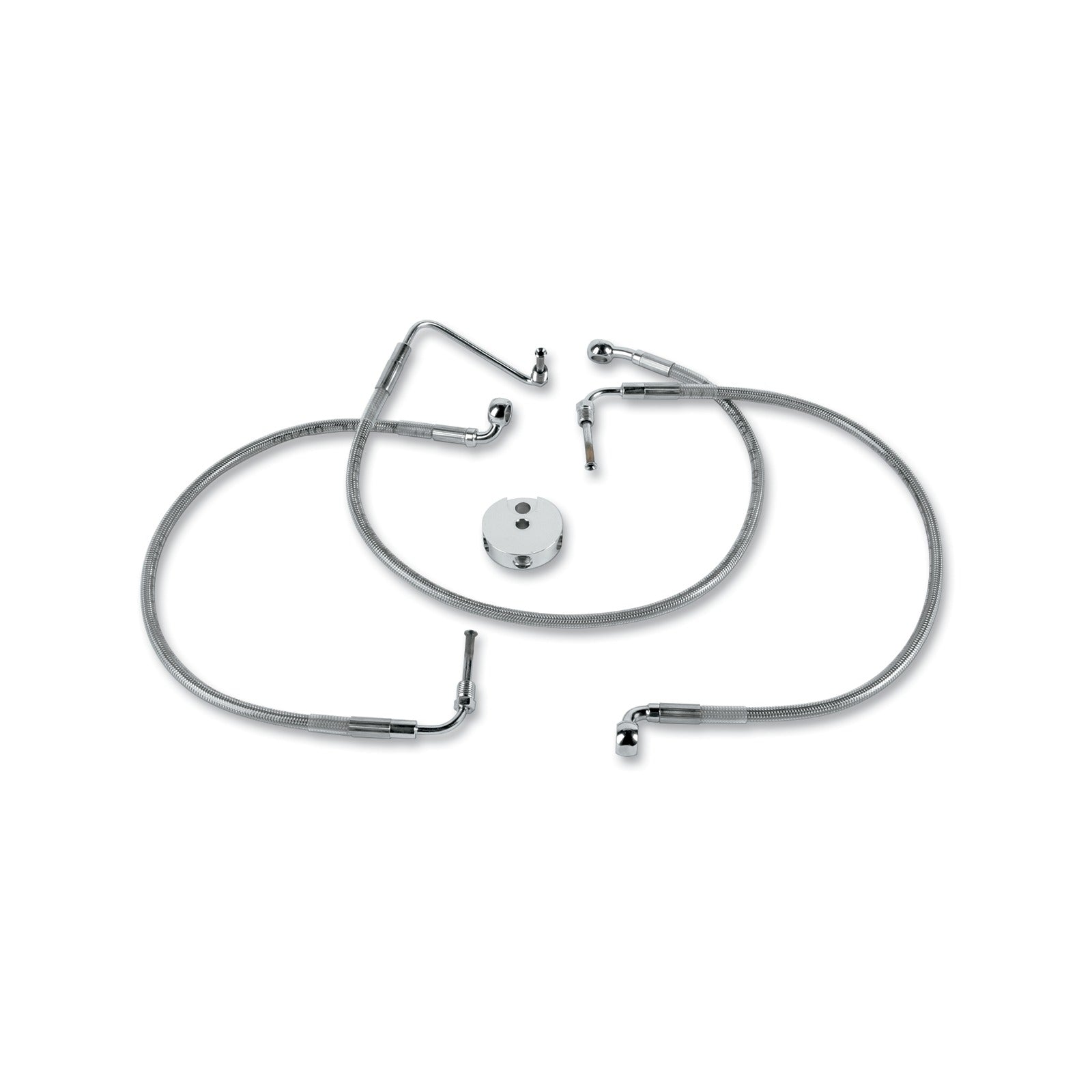 DRAG SPECIALTIES - BRAKE LINE - FRONT - STAINLESS STEEL