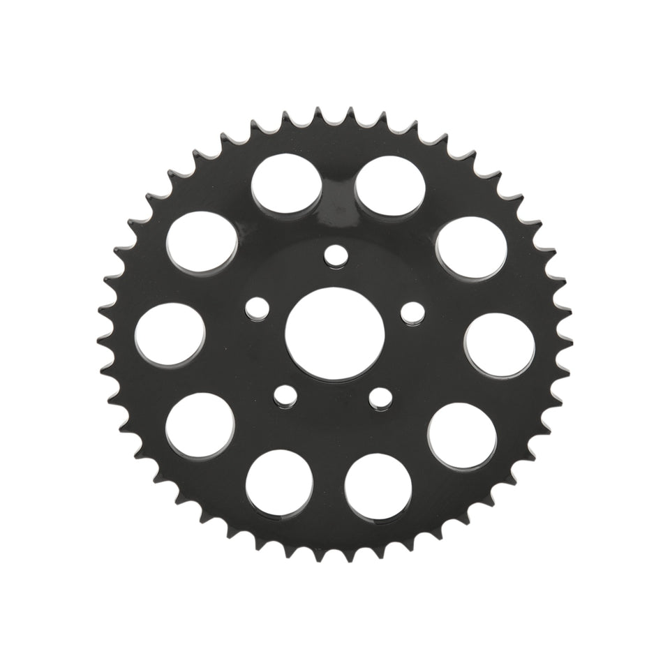 DRAG SPECIALTIES - REAR SPROCKET - DISHED - 46 TOOTH - BLACK - '82-'85 FXR/FXRS