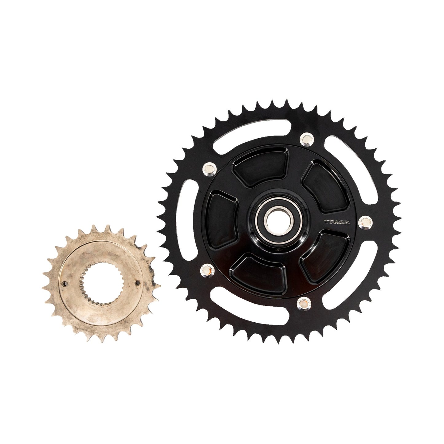 TRASK - 530 CHAIN DRIVE CONVERSION KIT - 54 TOOTH - TOURING/TRIKE