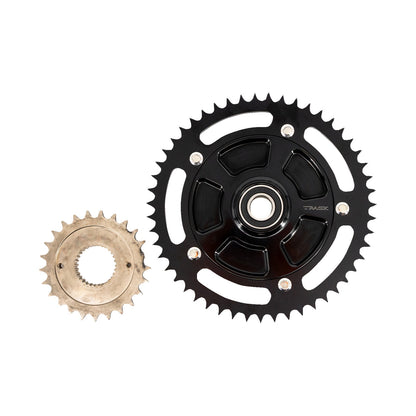 TRASK - 530 CHAIN DRIVE CONVERSION KIT - 54 TOOTH - TOURING/TRIKE