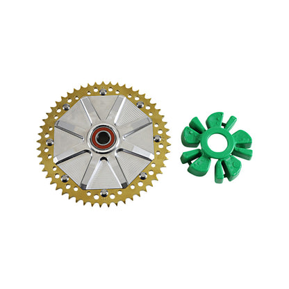 ALLOY ART - CUSH DRIVE SPROCKET - GOLD - 51 TOOTH