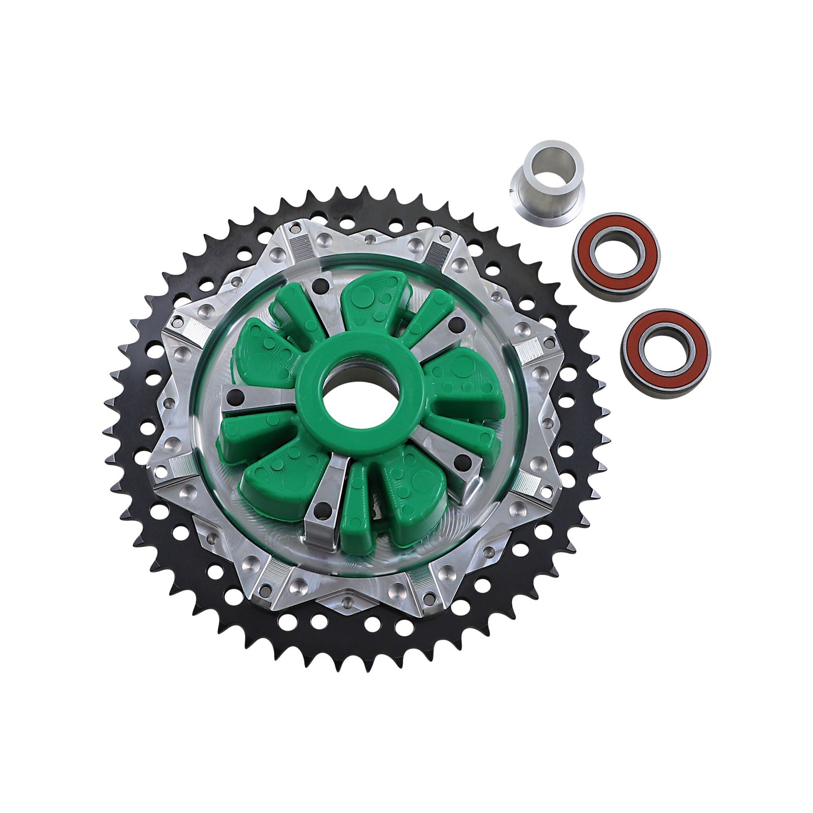 ALLOY ART - CUSH DRIVE SPROCKET - BLACK - 53 TOOTH