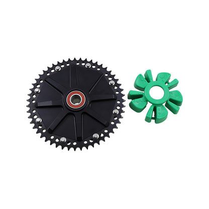 ALLOY ART - CUSH DRIVE SPROCKET - BLACK - 51 TOOTH