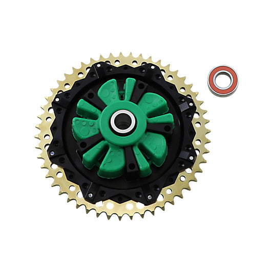 ALLOY ART - CUSH DRIVE SPROCKET - BLACK - 51 TOOTH