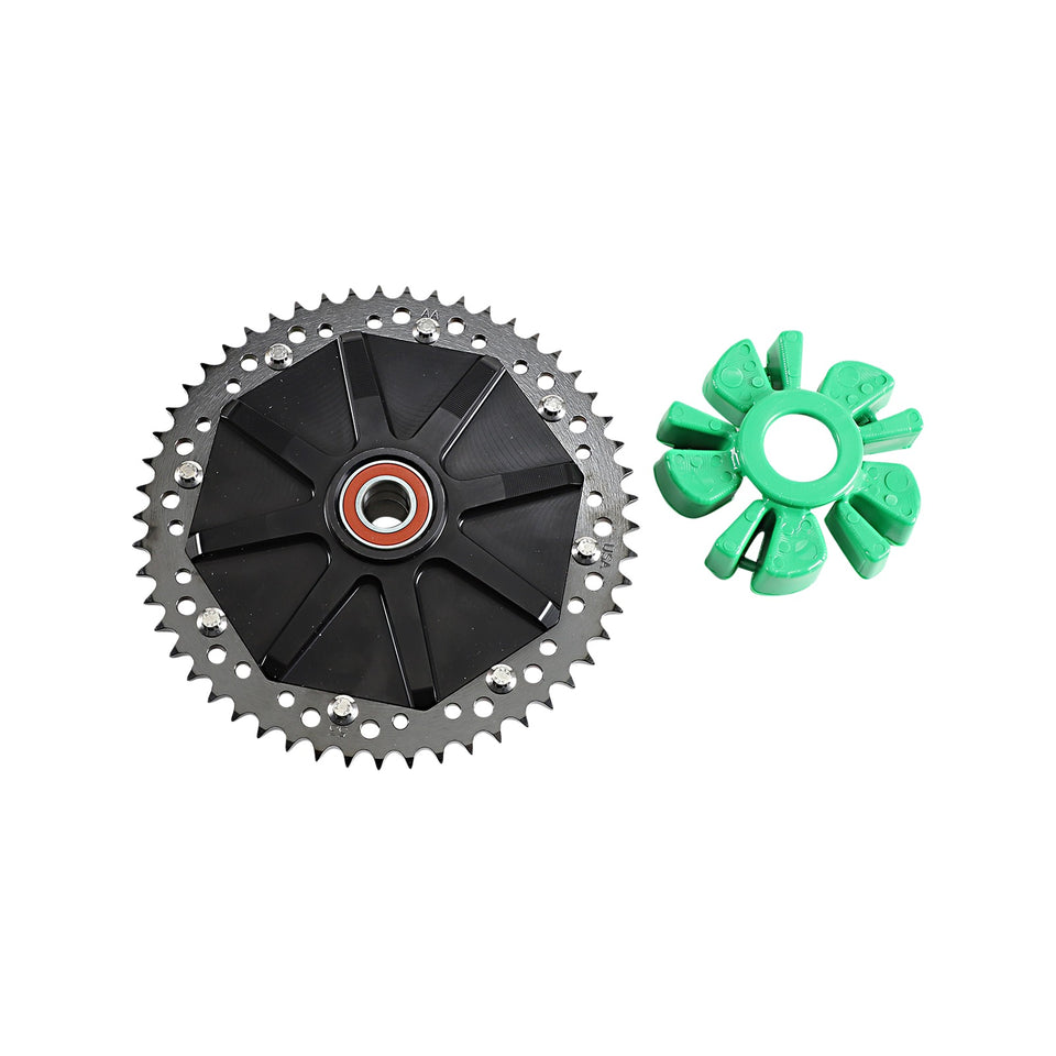 ALLOY ART - CUSH DRIVE SPROCKET - BLACK - 53 TOOTH