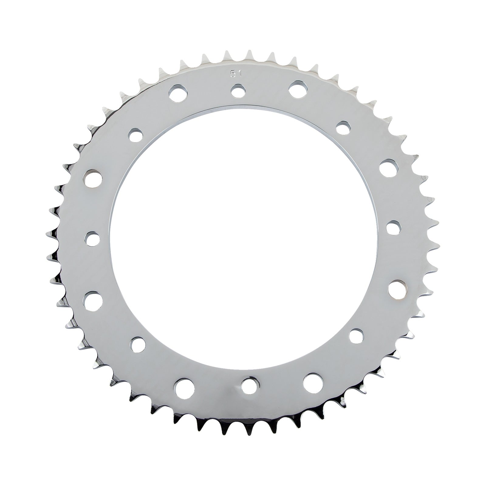 DRAG SPECIALTIES - REAR SPROCKET - 51 TOOTH - CHROME - TOURING/TRIKE
