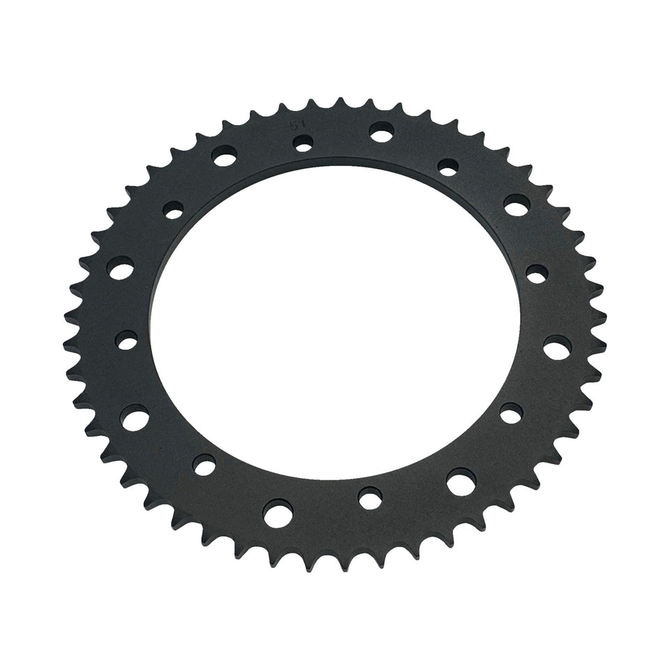 DRAG SPECIALTIES - REAR SPROCKET - 51 TOOTH - BLACK - TOURING/TRIKE
