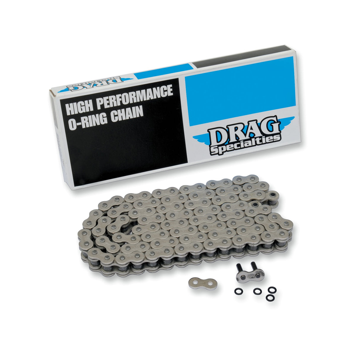 DRAG SPECIALTIES - 530 SERIES - O-RING CHAIN - CHROME - 104 LINKS