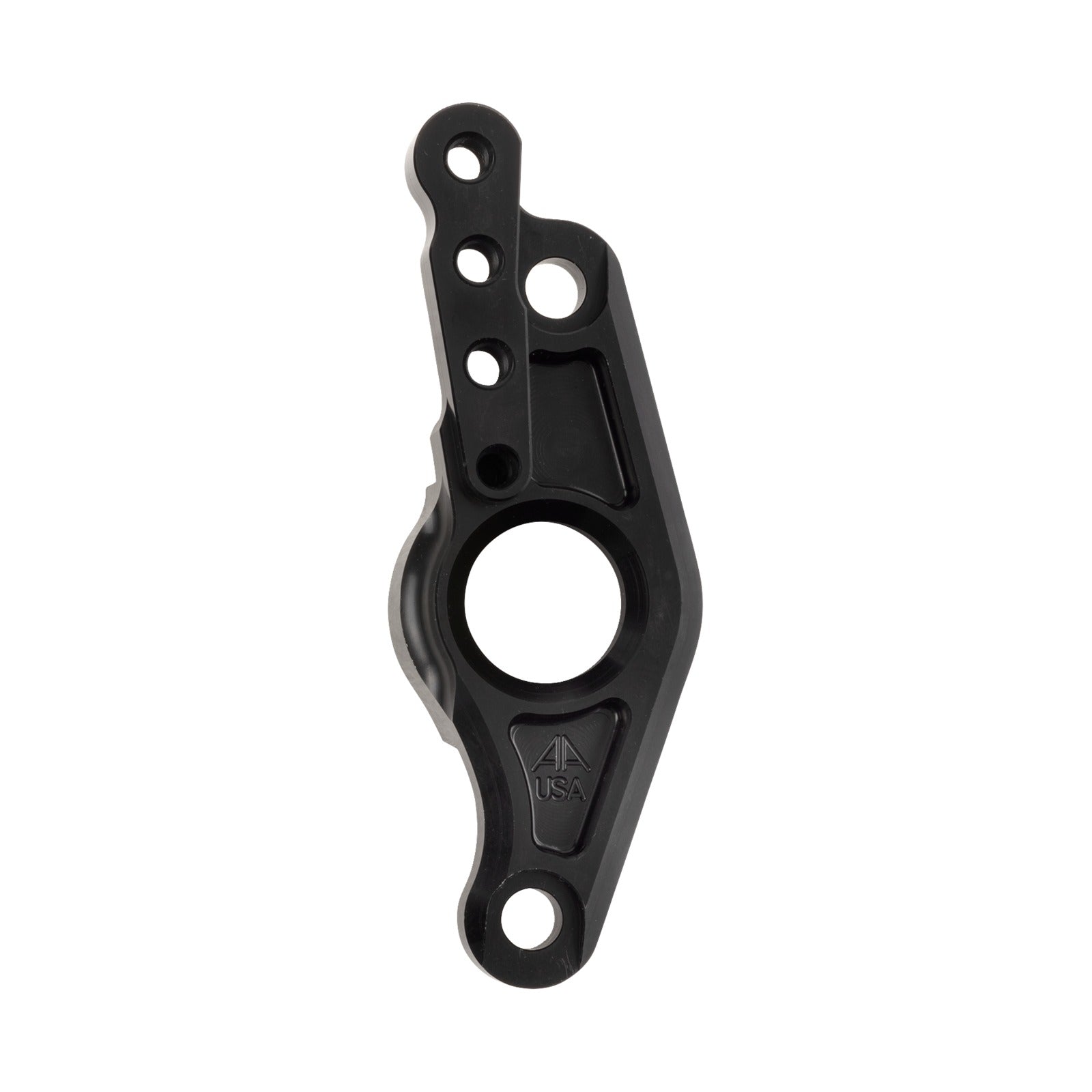 ALLOY ART - SWINGARM PIVOT BLOCK - REAR - BLACK ANODIZED
