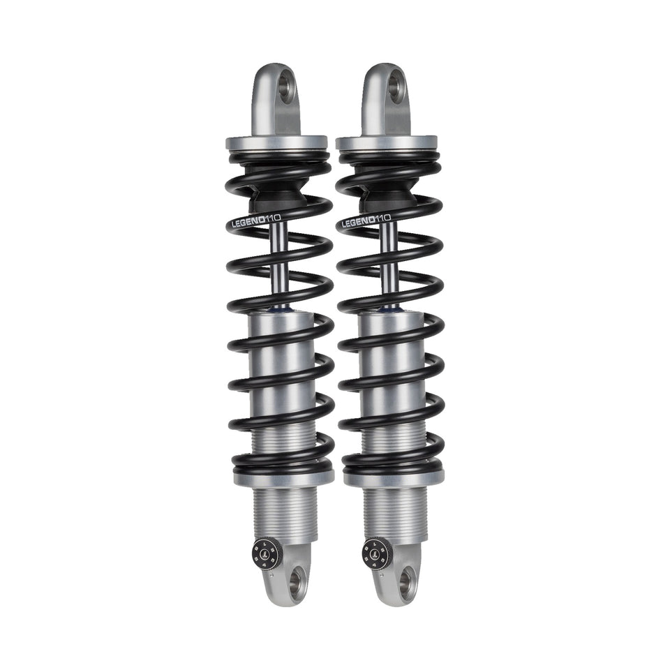LEGEND SUSPENSION - REVO-A SHOCKS - 12" - CLEAR ANODIZED - STANDARD