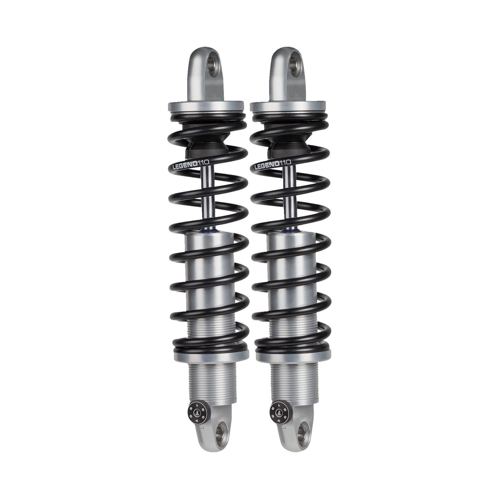 LEGEND SUSPENSION - REVO-A SHOCKS - 12" - CLEAR ANODIZED - HEAVY DUTY