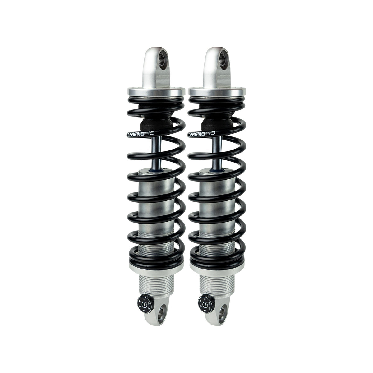 LEGEND SUSPENSION - REVO-A ADJUSTABLE DYNA COIL SUSPENSION - 13" - CLEAR ANODIZED - HEAVY-DUTY
